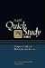 Book NASB Quick Study Bible: Making Bible Study Easy