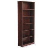 Alera Valencia Series Bookcase/Storage Cabinet, 6 Shelves, 32w x 12d x 82h, MY