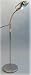 Gooseneck Exam Lamp- Chrome Base- 3 Prong Plug