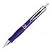 Zebra 42680 Zebra GR8 Gel Retractable Roller Ball Pen, Violet Barrel/Ink, Med Pt, 0.70 mm, Box of 12