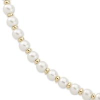 14kt. Gold, 18 Pearl and Bead Necklace by Fred Meyer Jewelers