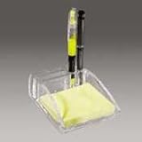 Clear Acrylic Memo Pad/Supplies Organizer