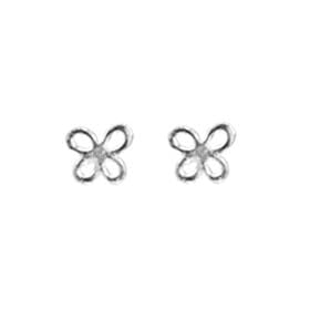 Boma Sterling Silver Butterfly Post Earrings