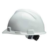 MSA Safety Works 818064 Ratchet Hard Hat, White