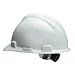 MSA Safety Works 818064 Ratchet Hard Hat, White