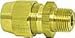 Imperial 90614 Air Brake Connector, 1/2"x1/2"