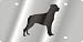 Pit Bull Dog License Plate