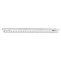 Chartpak 238 Adjustable Triangular Scale for Architects, 12 Aluminum w/Scale Dial