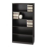 Aberdeen Series Bookcase, 5 Shelves, 36W X 15D X 68-3/4H, Chocolate