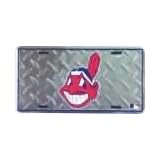 Cleveland Indians License Plate (Diamond Plate) 