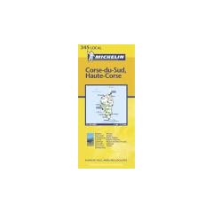 Carte routi�re : Corse du Sud - Haute-Corse, N� 11345