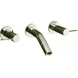 Kohler Faucets K T945 4 Stillness Laminar Wall Mount Faucet Brushed Nickel