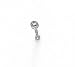 14KW Nose Stud w/ 1pt DIAMOND ES-1970