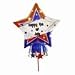Patriotic Star Yard Sign