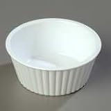 Review Carlisle Foodservice Products  / White Fluted Ramekins, 4.5 Ounce (0845-02) Category: Ramekins