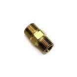 1/4 BRS Hex Nipple