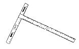 Buy 672 ALUM DRYWALL T-SQUARE - KRAFT TOOL CO.