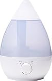 【送料無料】超音波アロマ加湿器『HIR-01 PERFUME』ホワイト(#9868170)【IT】サイズ：19×19×28.5cm【アロマ・癒しグッズ】【※北海道・沖縄・離島を除いて送料無料】