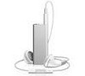 Apple iPod shuffle 4 GB in silver - NEW + F8V3080EA TuneCast II FM Transmitter