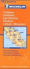 Michelin Karten, Bl.563 : Toskana, Umbrien, San Marino, Marken, Latium, Abruzzen (Michelin Maps)