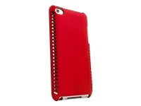 IFROGZ iPod Touch 4 Luxe Lean Case - Rot Huelle aus Polykarbonat samtenes Gefuehl Preisvergleich