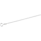 Sterling Silver Diamond Cut Box Chain - 16 inches