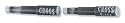 Fountain Pen Refill Cartridges, Black Ink, 6/Pack CRO8921