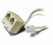 25' Dual Phone Extension Cord