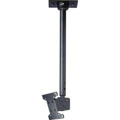 Peerless LCC-18 Adjustable Ceiling Mount for 18" to 30" Displays (Black)