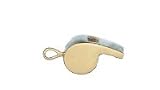 Whistle, 14K Gold Charm