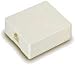 GE TL26101 Telephone Surface Mount Jack (Almond)