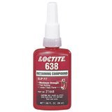 Maximum Strength Retaining Compound 638 Green Slip Fit, 50 ML Bottle