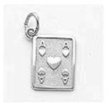 Ace Of Hearts Charm