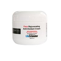 Life Extension FACE REJUVENATING ANTI-OXIDANT CREAM 2 oz. ( Multi-Pack)