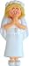 2139 First Communion Female Blonde Personalized Christmas Ornament