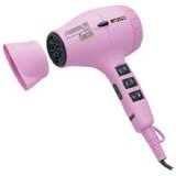 Hot Tools Nano Silver Ultra Lite Tourmaline Ionic Professional Dryer 1875 Watts - Pink Limited Edition for Breast Cancer Research Model No. 1045
