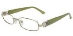 Shop Women Clothing : Fendi 905 matte green/clear lens 317 52X19X130 On Amazon
