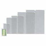 Envelopes, Vinyl, .008, 3x5, 10/PK, Clear, Sold as 1 pack