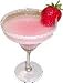 STRAWBERRY MARGARITA GLASS Fake Drink Image