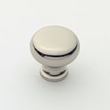 1 Dia Polished Nickel Knob
