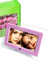 7" Digital Photo Picture Frame (7-inch LCD Display) (Pink, Cabochon) for Kodak camera
