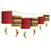Fiesta Paper Lanterns - 12 ft. Image