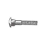 Carriage Bolt, 3/8