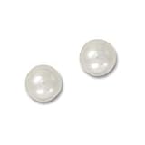 .925 Silver & Freshwater Pearl Stud Earrings