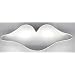 Lips Metal Cookie Cutter