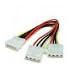 1001Cables - Power Splitter Cable 1 to 2 CD/DVD/Hard Drive Molex