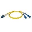 Tripp Lite N366-03M Duplex Singlemode 8.3/125 Fiber Optic Patch Cable LC/SC - 3M (10ft)