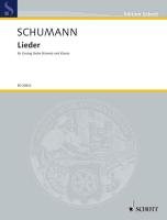 Produkt-Bild: Lieder: nach Robert Schumann, Neue Ausgabe S&auml;mtlicher Werke, Band VI/6. Gesang (Originallage) und Klavier.: f&uuml;r Gesang (Originallage) und Klavier / ... 142, WoO 6, Anhang M 11/1 (Edition Schott)