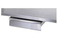 15W X 20D X 5H Stainless Steel Drawer