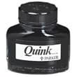 Parker Super Quink Permanent Ink for Parker Pens, 2-oz. Bottle, Black (3001100)